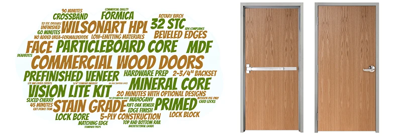 wooden fire door supplier